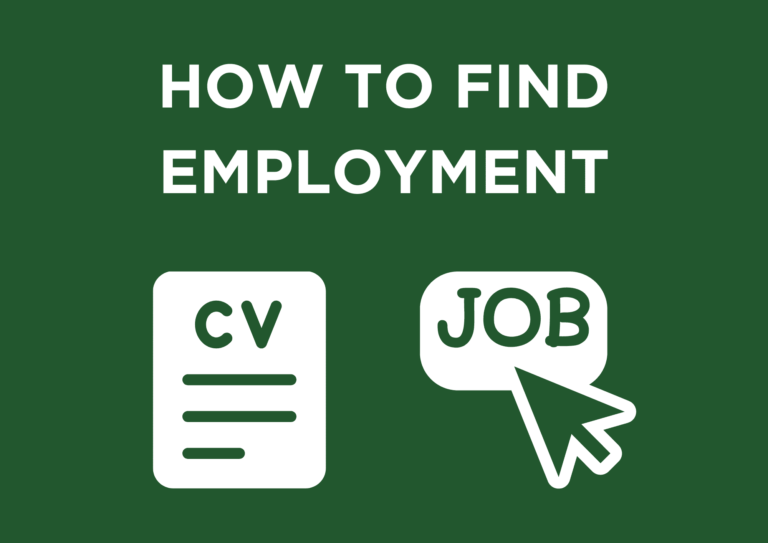 How to find employment