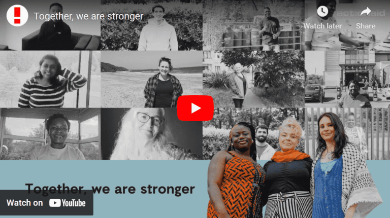 ActionAid Ireland: Together, we are stronger